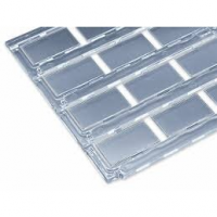 30mm x 17mm Clear Protective Covers For Tag And Push Button Holders