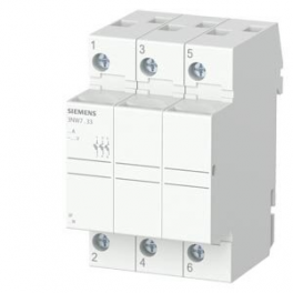 3NW7 033 cylindrical fuse holder 3P iki 32A/690VAC, 10x38, DIN35