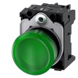 3SU1 102-6AA40-1AA0 indicator LED green, 24V
