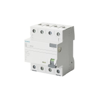 5SV3 344-6 Residual current operated circuit breaker 4-pole, type A, In: 40 A, 30 mA, Un AC: 400 V