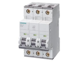 5SY6 320-7 Miniature circuit breaker 400 V 6kA, 3-pole, C, 20 A, D=70 mm