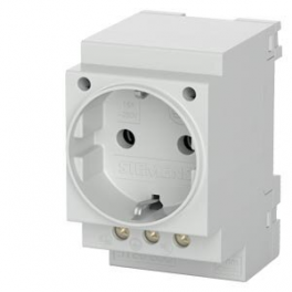 5TE6 800 SCHUKO socket outlet 16 A DIN35