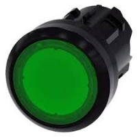 Actuators and indicators, 22 mm, round, plastic, black