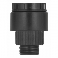 Adapter for single hole mount. EM BK