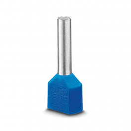 AI-TWIN  2X 2,5 -16 BU Ferrule