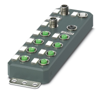 AXL E PB DI8 DO8 M12 6P Digital module