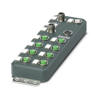 AXL E PB DIO16 M12 6P Digital module