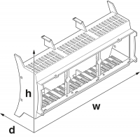 BC 107,6 OT U11 WH9016 Upper housing part