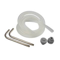 Climaset® consisting of 2 m silicone hose and two angled metal pipes