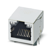CUC-IND-J1ST-A/R4LS-LED Modular RJ45 PCB connectors