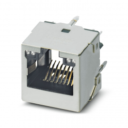CUC-IND-J1ST-S/R4LS-LED Modular RJ45 PCB connectors