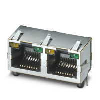 CUC-MP-J1ST-A/2R4LT-LED Modular RJ45 PCB connectors