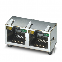 CUC-MP-J1ST-A/2R4LT-LED Modular RJ45 PCB connectors