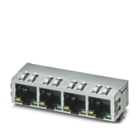 CUC-MP-J1ST-A/4R4LB-LED Modular RJ45 PCB connectors