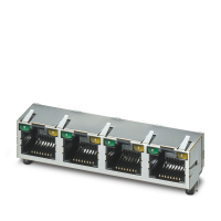 CUC-MP-J1ST-A/4R4LT-LED Modular RJ45 PCB connectors