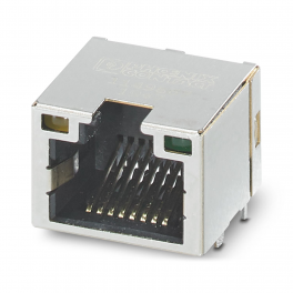 CUC-SP-J1ST-A/R4LT-LED Modular RJ45 PCB connectors