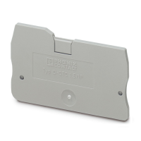 D-QTC 1,5/1P End cover