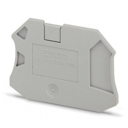 D-UT 2,5/4-TWIN End cover
