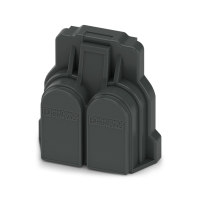 EC-PC 6/ 2-ST-BUS BK Insulator cap