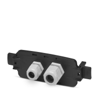 ECS-P-122X169-L-UV1-B M20/M25 Front plate