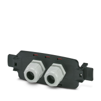 ECS-P-122X169-L-UV1-B M25/M25 Front plate