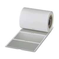 EMLS (100X50)R SR Safety label with special adhesive