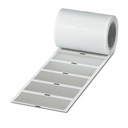 EMLS (85X32)R SR Safety label with special adhesive