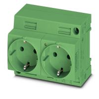 EO-CF/UT/LED/DUO/GN Double socket