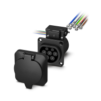 EV-T2M3SO12-4P-B-SET-C1L1 Infrastructure charging socket