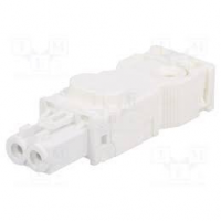 Female plug; 025; female; white