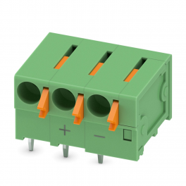 FFKDSA1/H2-5,08- 3 BD:+,- PCB terminal block