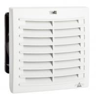 Filtruojantis ventiliatorius FPO 018, sklendės, 124x124, 230 V kintamosios srovės, oro srautas į išorę