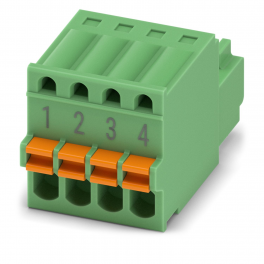 FK-MC 0,5/ 4-ST-2,5 BD:1-4 PCB connector
