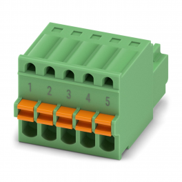 FK-MC 0,5/ 5-ST-2,5 AU BD:1-5 PCB connector
