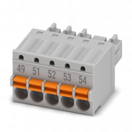 FK-MCP 1,5/ 5-ST-3,5GYBD:49-54 PCB connector