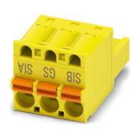 FKC 2,5/ 3-ST YE BD:SIA-SIB SO PCB connector