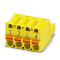 FKC 2,5/ 4-ST-5,08 YE BD:1-4 PCB connector