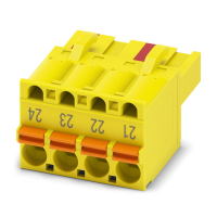 FKCT 2,5/ 4-ST YE CP13BD:-24SO PCB connector