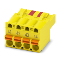 FKCT 2,5/ 4-ST YE CP23BD:41-44 PCB connector