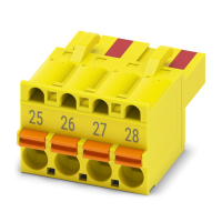 FKCT 2,5/ 4-ST YE CP24BD:25-28 PCB connector