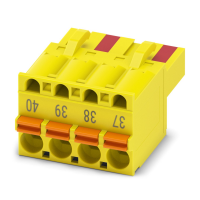FKCT 2,5/ 4-ST YE CP24BD:-40SO PCB connector