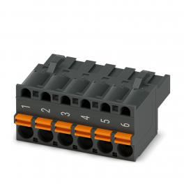 FKCT 2,5/ 6-ST-5,08BKBDWH:-6Q PCB connector