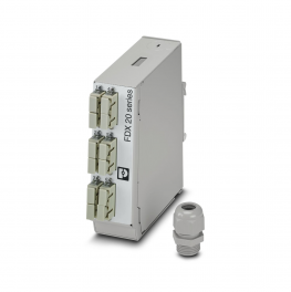 FOC-FDX20-PP-SCD6-OM4-PT9 Splice box
