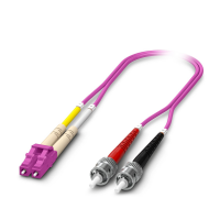 FOC-LC:PA-ST:PA-OM4:D01/1 Fiber optic cable