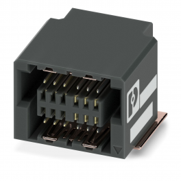 FP 0,8/ 12-FH-SH SMD female connector shielded