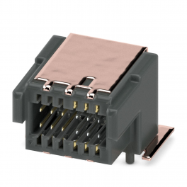 FP 0,8/ 12-MH-SH SMD male connector, shielded