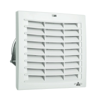 FPO 118 intake filter with flaps 215x215 (176x176)/IP54