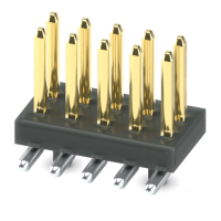 FQ 1,27D/ 10-PV- 160-1-BR Pin strip