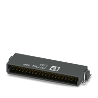 FR 1,27/ 40-MH SMD male connectors