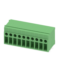 FRONT 4-H-6,35-10 PCB terminal block